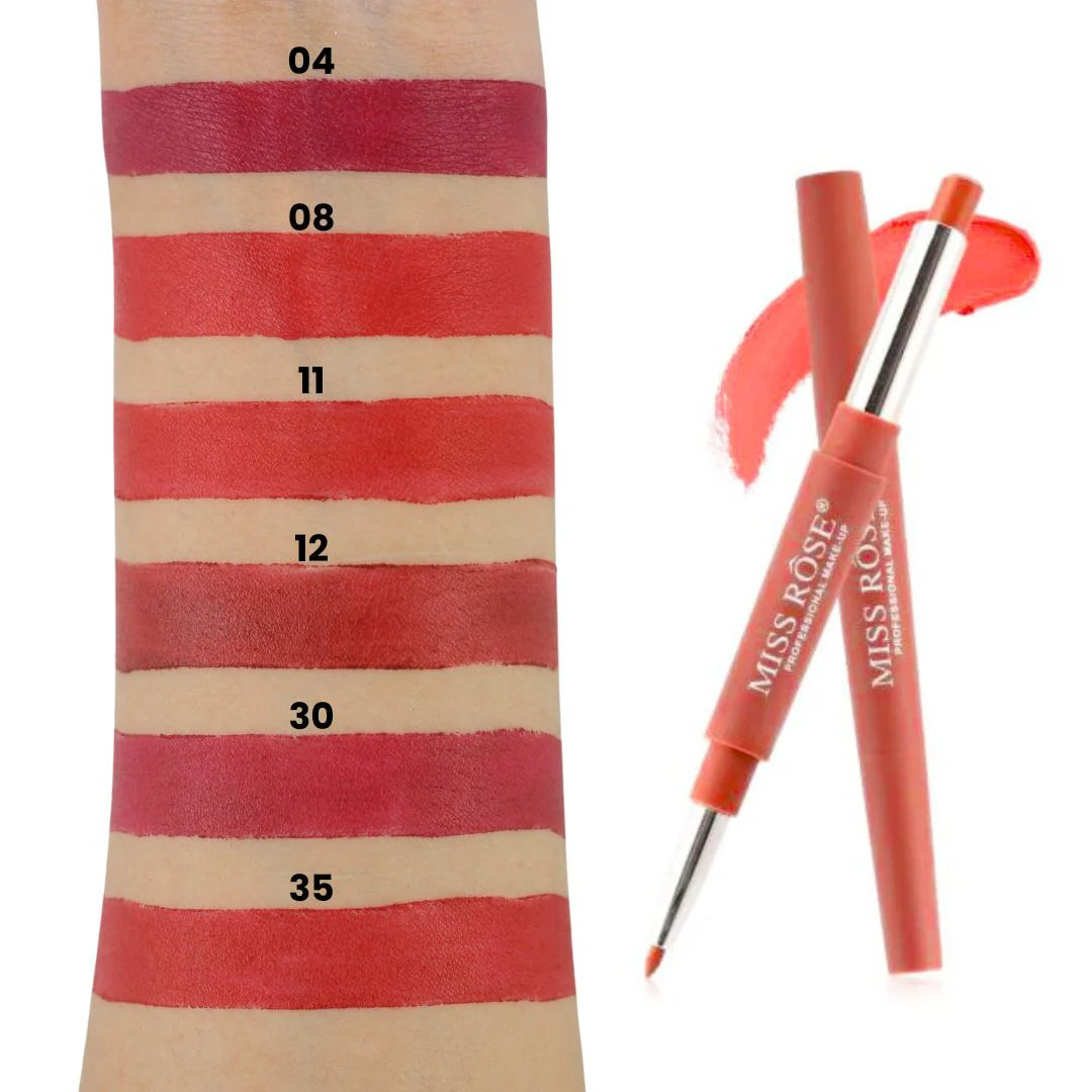 Miss Rose Lipsticks Plus Liner