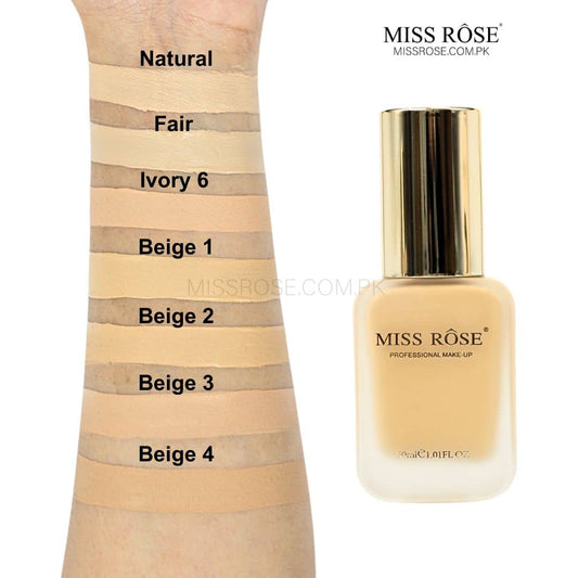 Miss Rose Super Stay Foundation Perfect Fitting Skin
