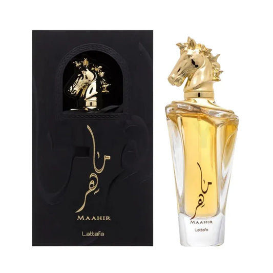 Lattafa Maahir Perfume for Women and Men Eau De Perfume 100ML.
