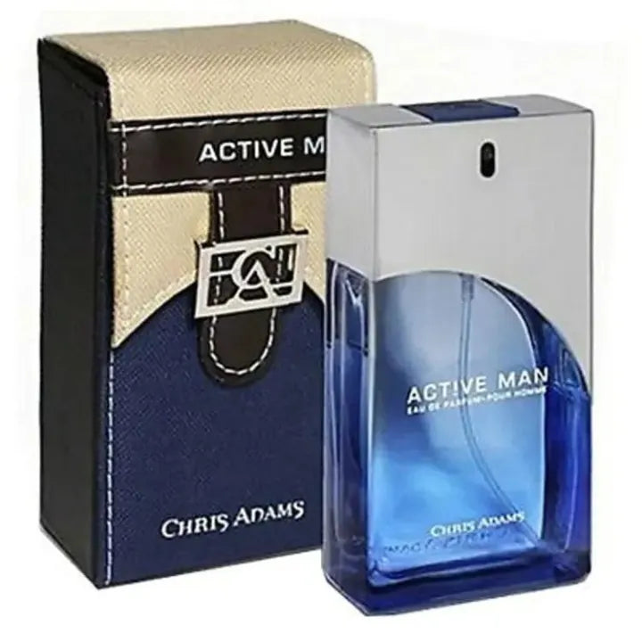 Active Men Perfume By Chris Adams 80ML.